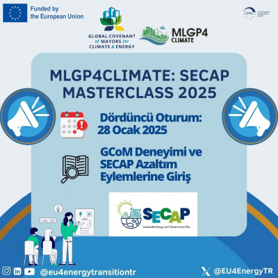Join the MLGP4Climate: SECAP Masterclass 2025 Training to learn more about GCoM Initiative!